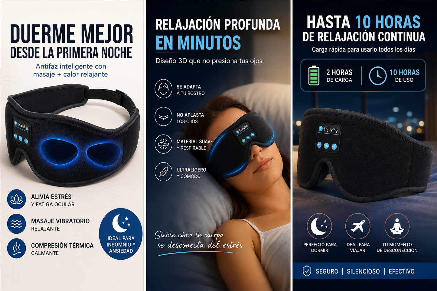 Audífonos Inteligentes para Dormir