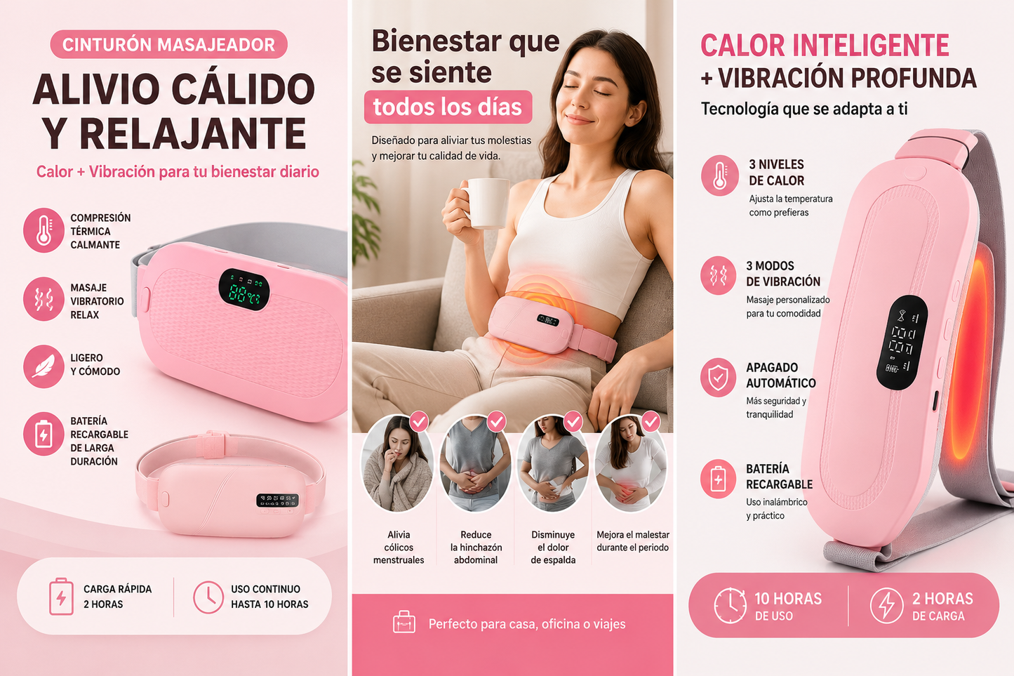 Masajeador menstrual